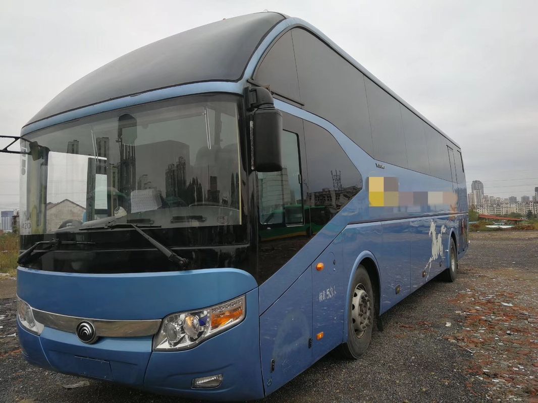 Stronger Frame Yutong Used Diesel Bus / 53 Seats Used AC Coach Bus With LHD / RHD