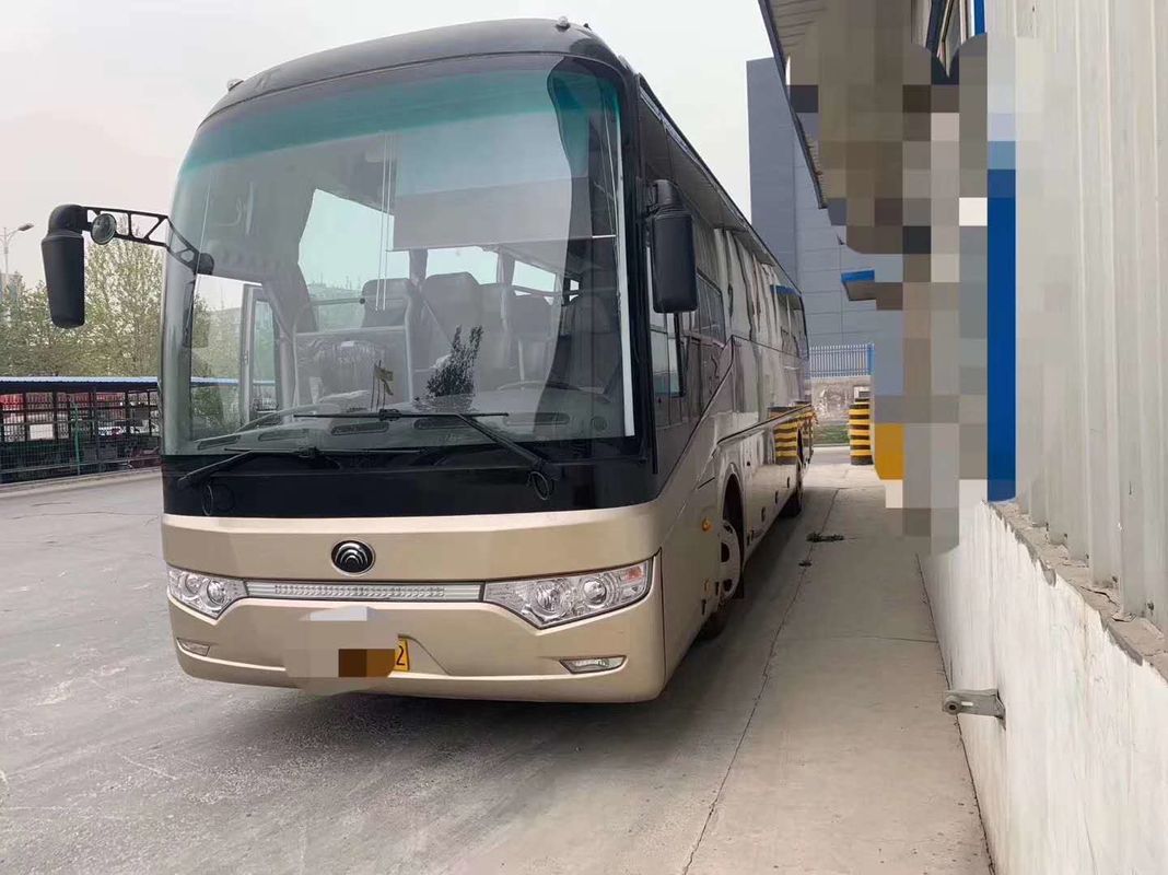 YC Engine LHD Yutong Used Coaster Bus 2015 Year Diesel 55 Seat 12 Meter