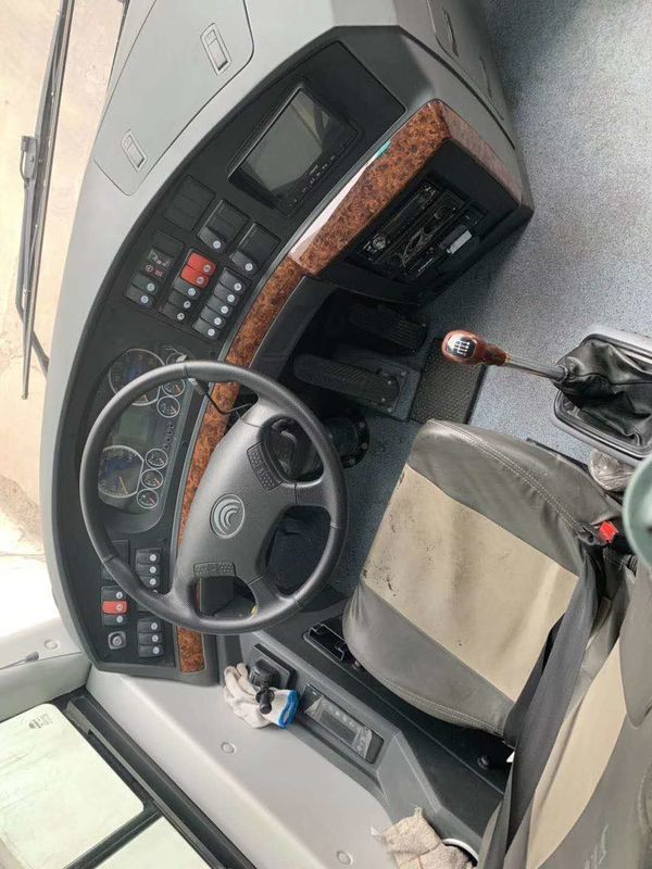 YC Engine LHD Yutong Used Coaster Bus 2015 Year Diesel 55 Seat 12 Meter