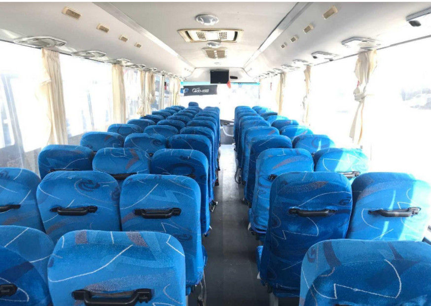 ZK6127 Yutong Used Passenger Bus / 66 Seats Used Luxury Buses Yutong Brand
