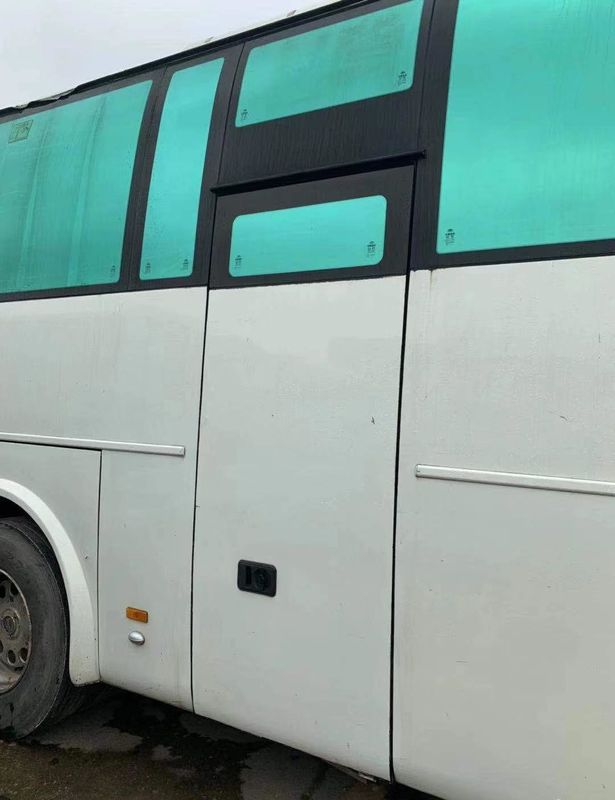 2013 Year Diesel Used Yutong Buses 58 Seats Zk 6110 White Color