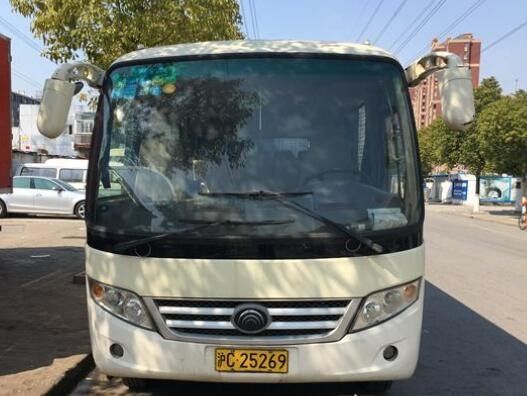 Euro III Diesel Engine Yutong Mini Bus 2011 Year 23 Seats Used Automatic Gear Box