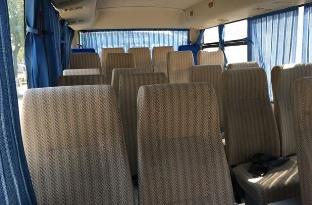 Euro III Diesel Engine Yutong Mini Bus 2011 Year 23 Seats Used Automatic Gear Box