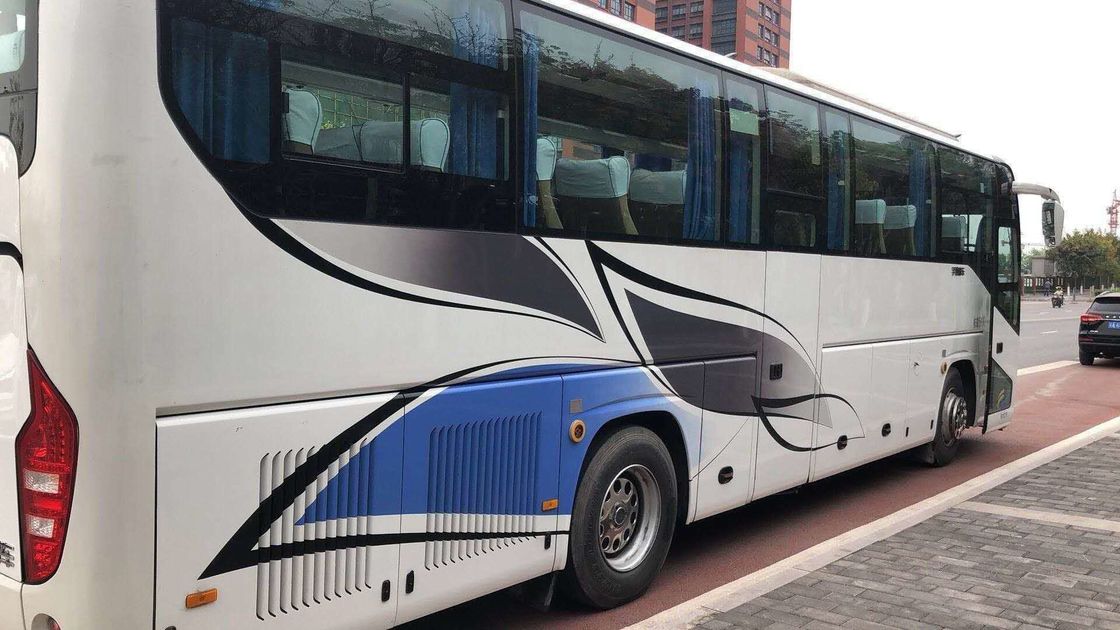 ZK6119H2Y 51 Seat Used Passenger Bus Diesel Motor Left Hand Drive Nearly New With Automatic Door