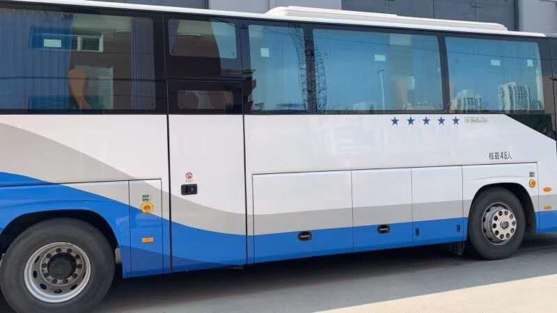 48 Seats 2018 Year Second Hand Used Diesel Bus / Super Great Diesel Lhd Coach Bus
