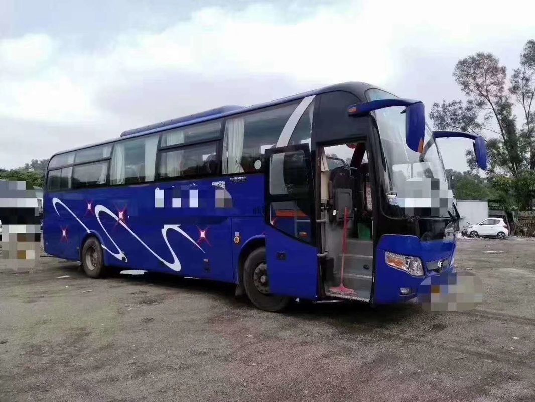2014 Year 51 Seater Used Yutong Buses 10800mm Bus Length 100km / H Max Speed