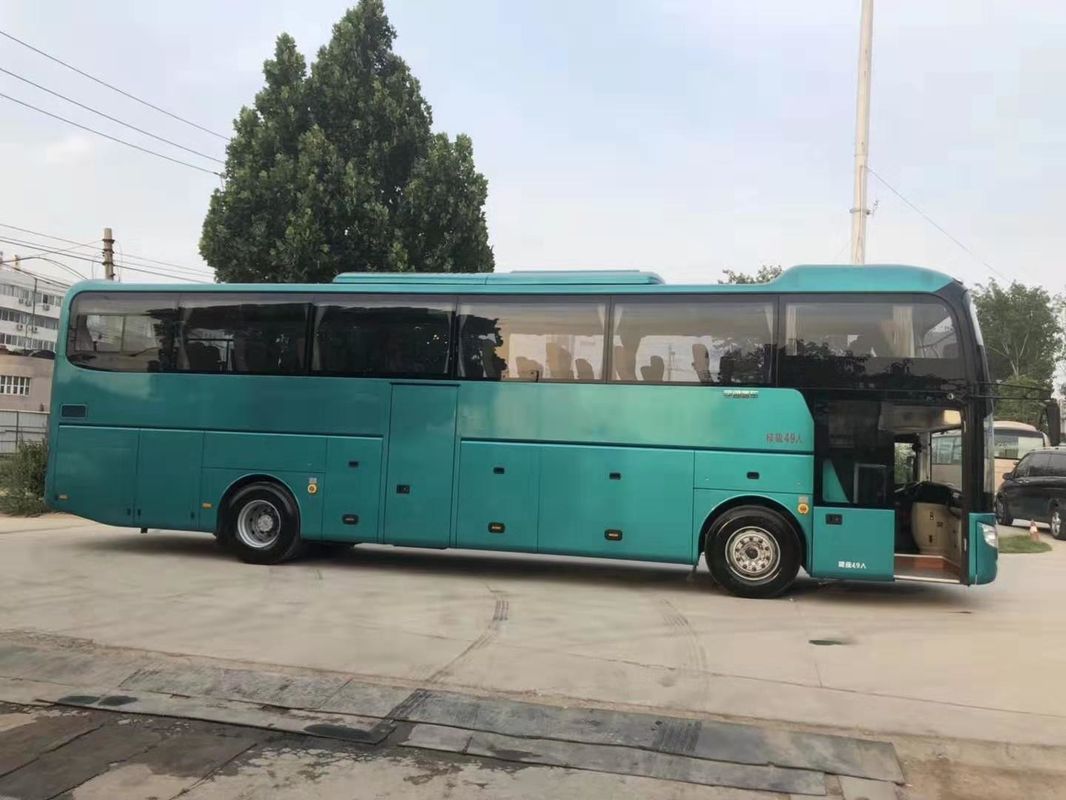 Diesel LHD 6126 Model Used Yutong Buses 49 Seat 2014 Year Euro Iv Emission Standard