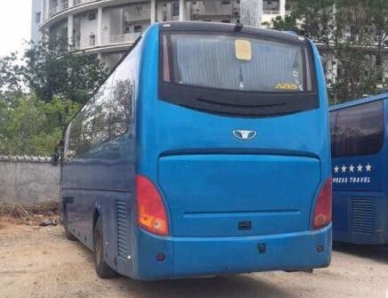 Used Daewoo 6127 Model 55 Seats Coach Bus 294 KW 2010 Year High Performance