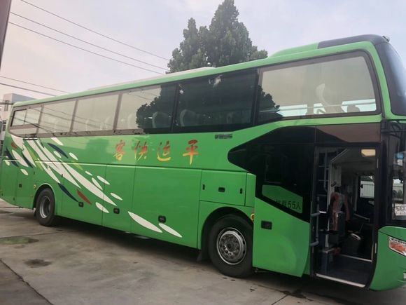 Diesel 6126 LHD Used Passenger Bus 55 Seat 2015 Year Yutong 2nd Hand Bus