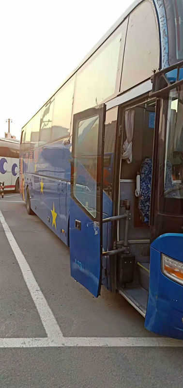6127 Model Diesel Yutong Used Tour Bus 2013 Year 51 Seats LHD ISO Passed With Air Bag