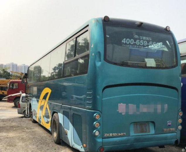 ZK6120 47 Seats 2010 Year Used Yutong Buses 12m Length Diesel Euro III Engine