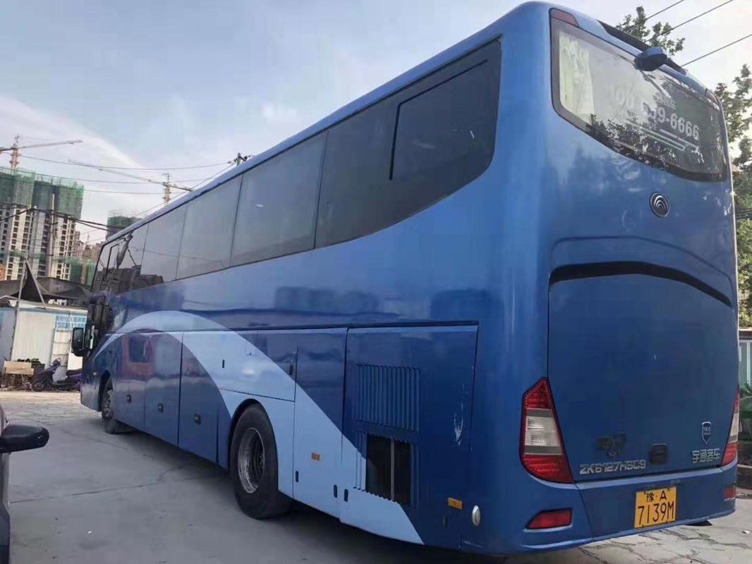 One And Half Deck Used Commercial Bus Yutong Zk6127 Model 2011 Year 59 Seats