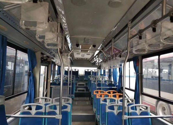 70 Seats LHD Used Yutong Buses CNG Urban City Bus 19000KM Mileage Tourist Coach Bus