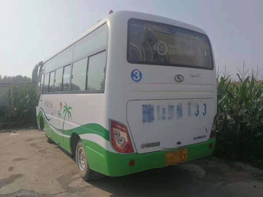 Model 6602 Used Mini Bus 2016 Year 19 Seat Front Engine Diesel Six Meter Length