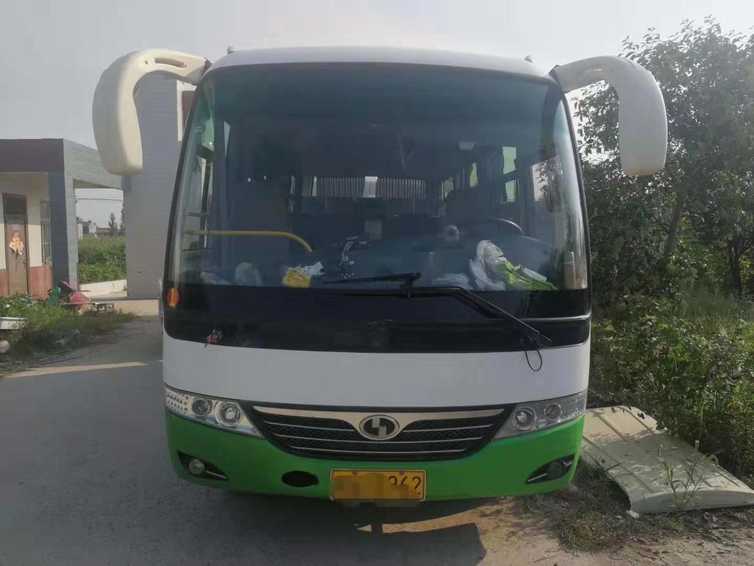 Model 6602 Used Mini Bus 2016 Year 19 Seat Front Engine Diesel Six Meter Length