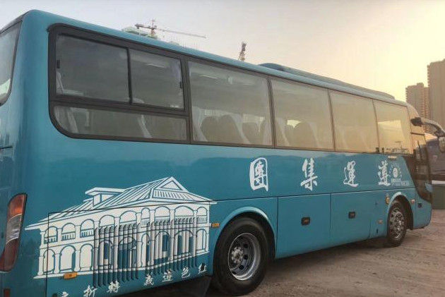 9m Length Yutong ZK6908 Diesel Used Commercial Bus 2015 Year 39 Seats ISO Certification