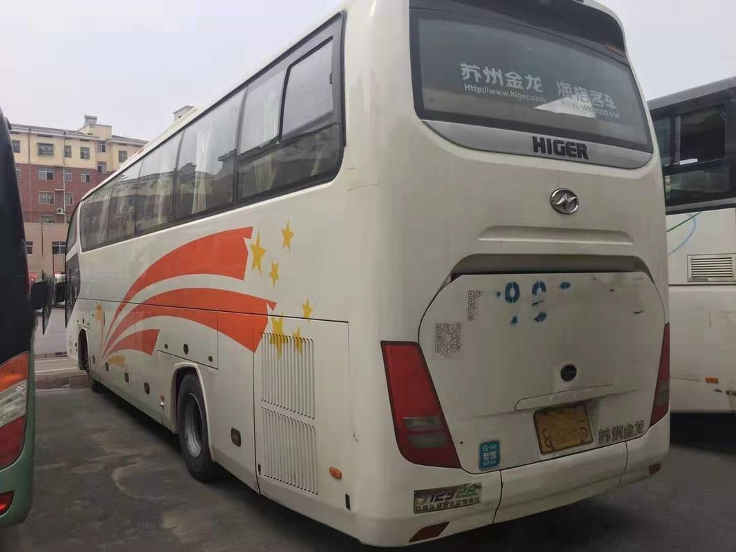 59 Seats 2015 Year Used Coach Bus Higer Brand One And Half Decker 3795mm Bus Height