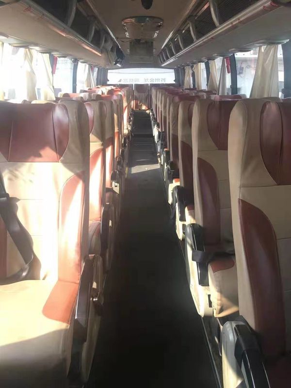 59 Seats 2015 Year Used Coach Bus Higer Brand One And Half Decker 3795mm Bus Height