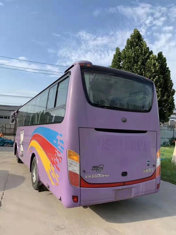 2011 Year Second Hand Travel Used Yutong Buses Diesel 39 Seats LHD With Air Conditioner