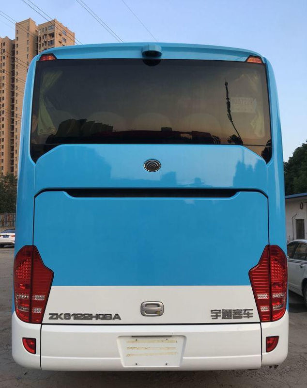 Zk6122 LHD Used Yutong Buses 2015 Year 50 Seats Diesel Engine 125km/H Max Speed