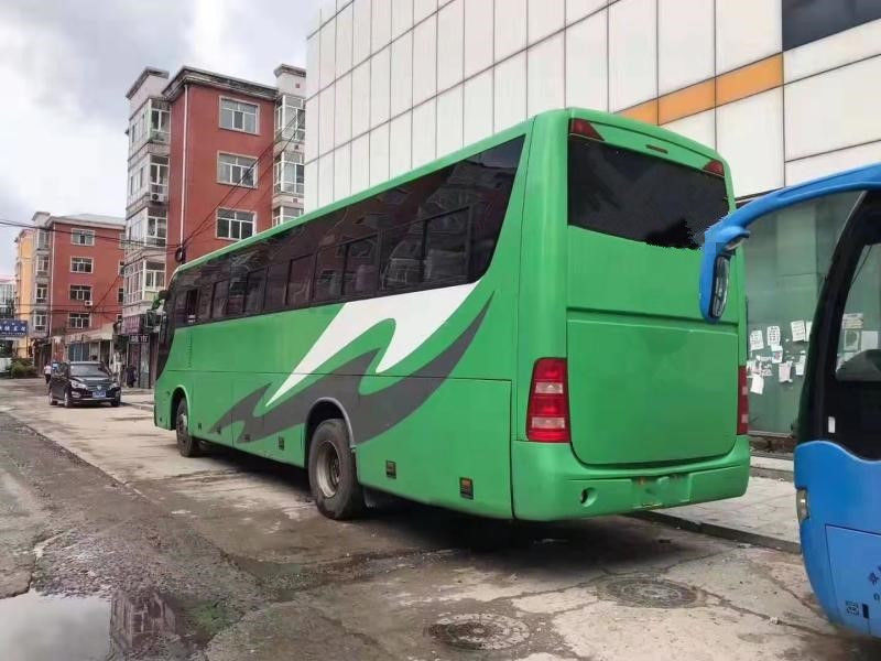 Used Front Engine Yutong Long Distance Buses 2009 Year 54 Seats 100km/H Max Speed