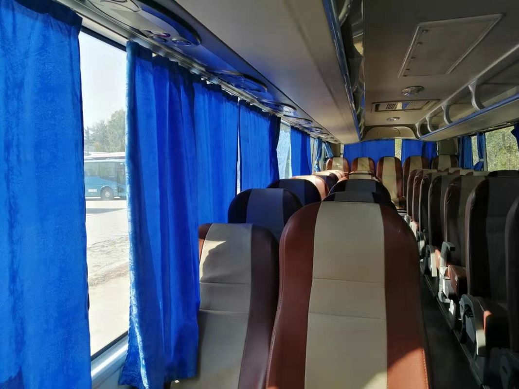 White Color 2nd Hand Bus Good Condition 2010 Year 39 Seats Yutong 6908 Model