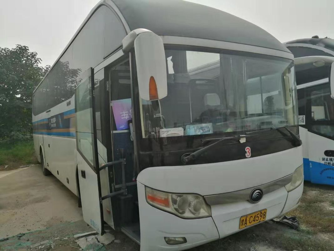 51 Seats Two Doors Used Passenger Bus LHD / RHD Zk6127 Model Yutong Bus 2010 Year