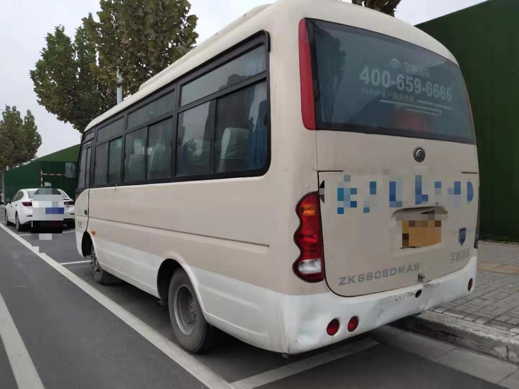 2011 Year  Used Yutong Bus Model ZK6608 19 Seats Left Hand Drive Model ZK6608 No Accident 2 Axle