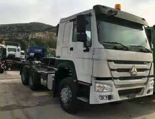Heavy Duty Used Tractor Truck 31 - 40t Load Capacity 6x4 Drive Wheel ISO