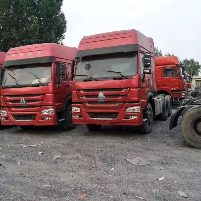 Diesel Power Used Tractor Truck 375hp Tractor Head Truck For Transport