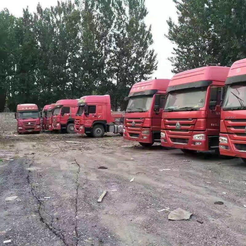Diesel Power Used Tractor Truck 375hp Tractor Head Truck For Transport