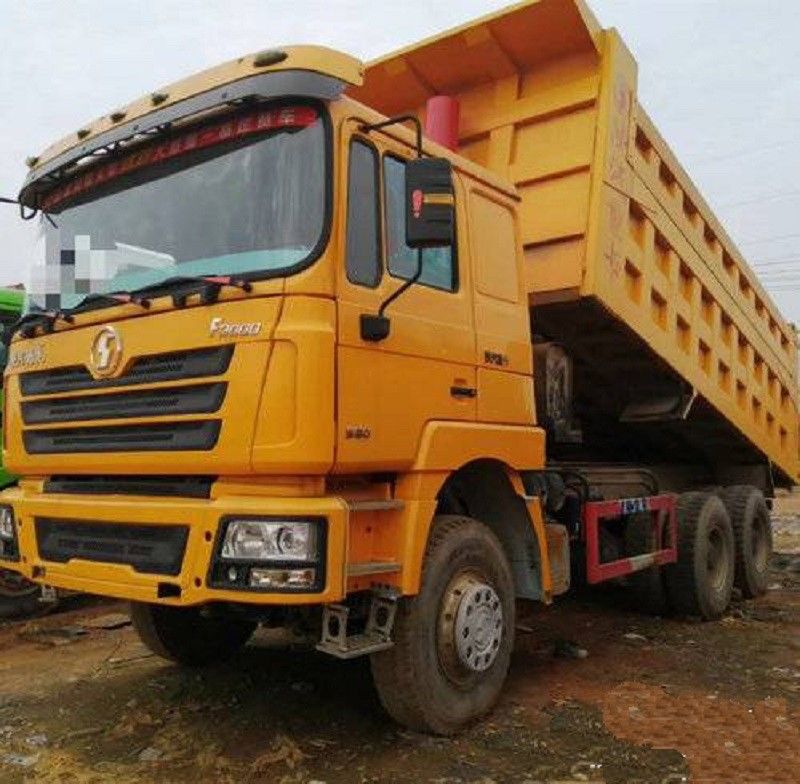 Shacman F3000 Used Dump Truck 2018 Year 6x4 Tipper Truck 40 Ton Manual Transmission