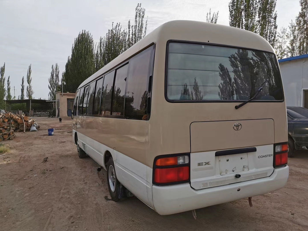 Left Hand Drive LHD Used Coaster Bus Used Mini Bus 23 Seats 10 Year Euro 3