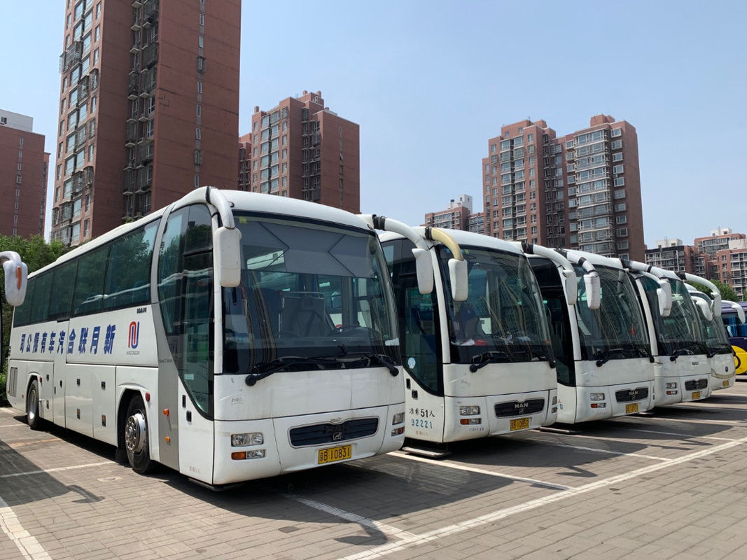 2012 Year Yutong 51 Seats LHD Spring 2nd Hand Bus ZK6110 With White color