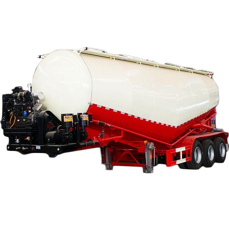 2 Alex 3 Alex V Type Used Cement Bulk Semi Trailer