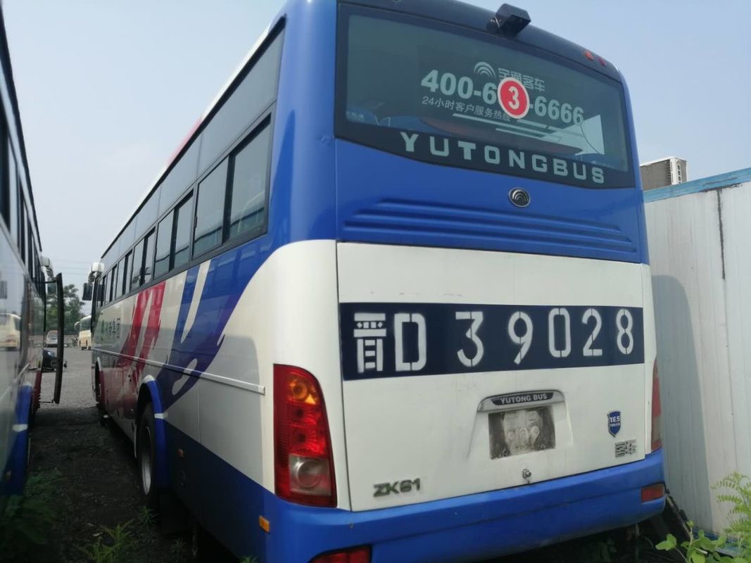 Used Yutong Bus ZK-6112D 53 Seats 110km/H Used Coach Bus Front Engine