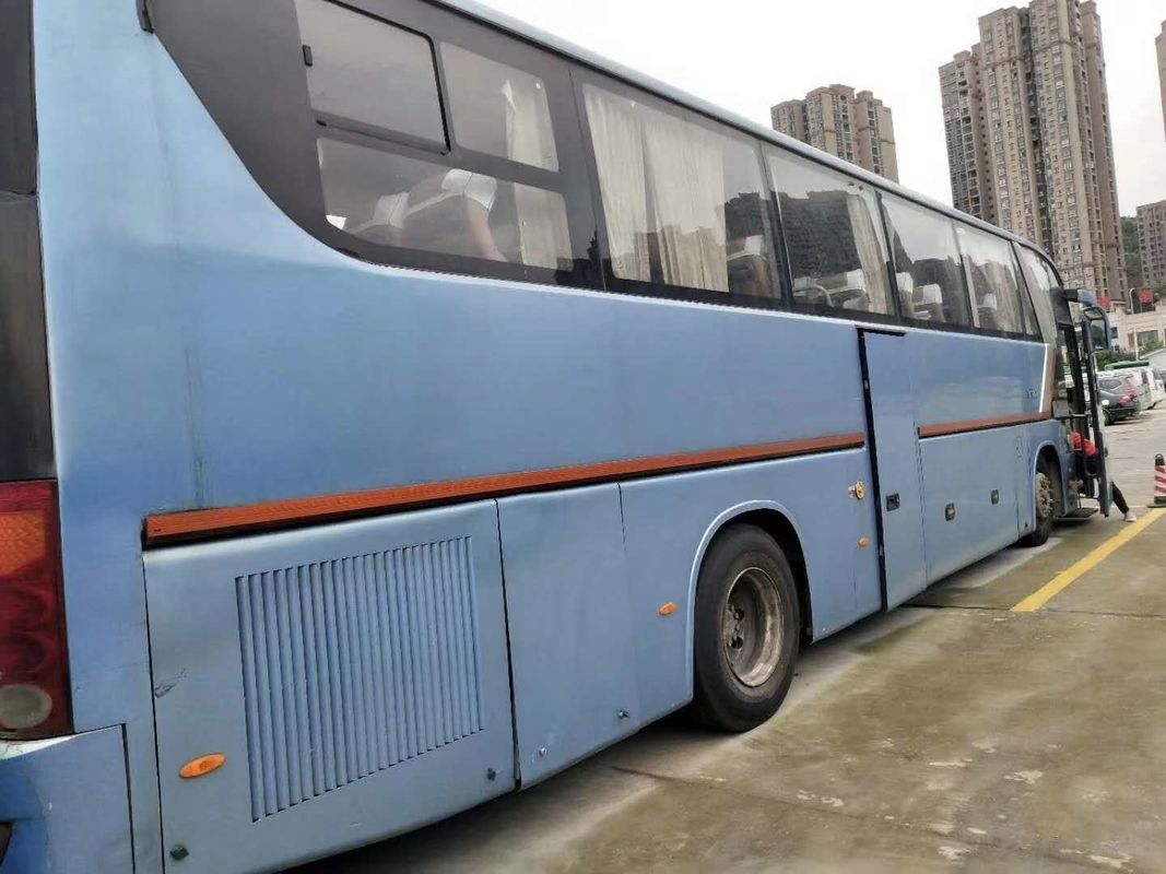 Kinglong RHD Deisel Engine 53 Seats 233kw Used Coach Bus With AC Double Doors