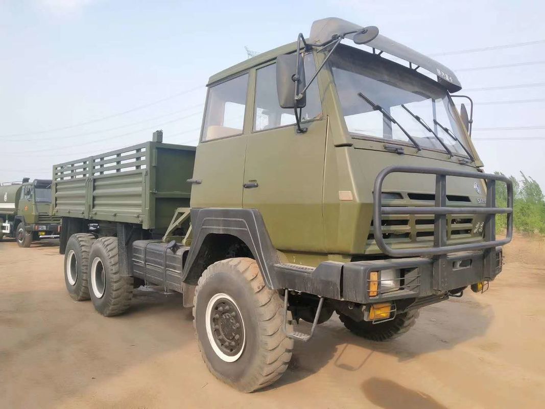 Special Commercial Use Off Road Used 280HP 6x6 Army Cargo Truck Shacman 2190 Refurbished