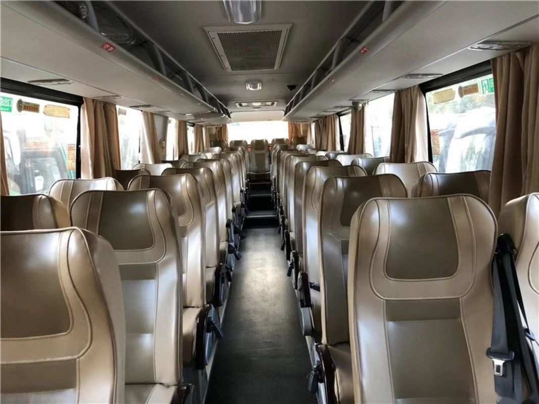 Yuchai Engine VIP Seats Used Coach Double Doors Airbag Chassis Passenger Bus Used Golden Dragon Bus XML6112 48 Seats