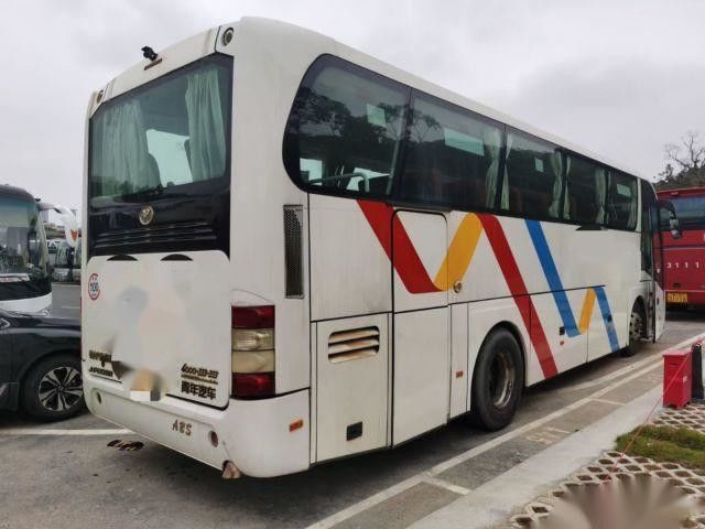 YOUNGMAN JNP6108 39 Seats WP 199kw Rear Engine Bus Used Passenger Bus Airbag Chassis Left Steering Leather Seats