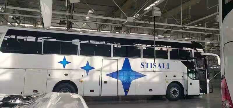 Brand New Yutong Bus ZK6122H9 With 55 Seats White Color In Promotion Rear Engine