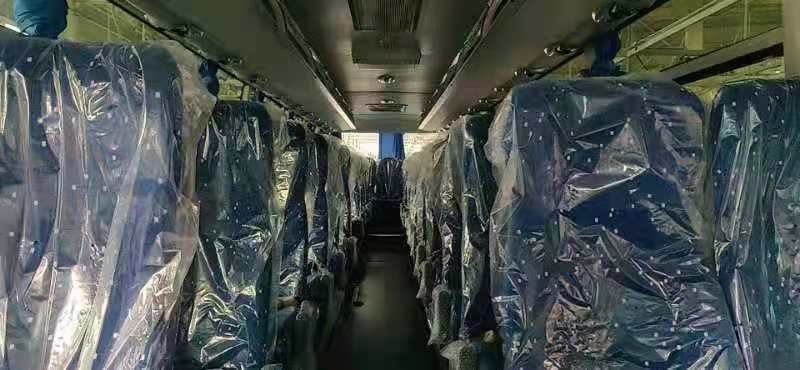 Brand New Yutong Bus ZK6122H9 With 55 Seats White Color In Promotion Rear Engine