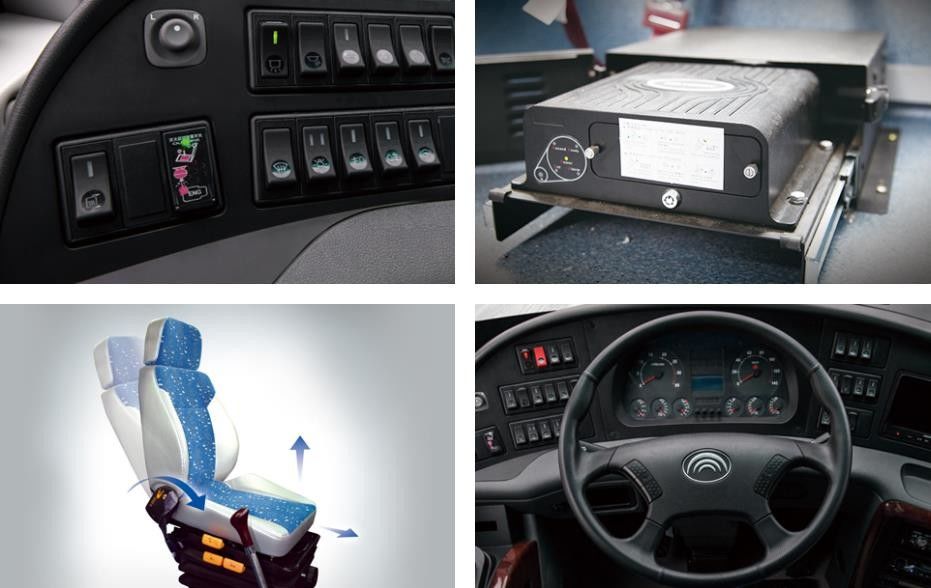6 Tire Brand new yutong bus rear engine 35 Seats ZK6858 with disoucnt price in promotion