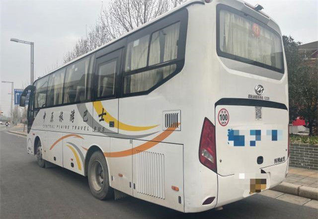 220Hp 39 Seats Used Higer Bus 2016 Year 2nd Hand Coach Bus With Euro IV Diesel And AC