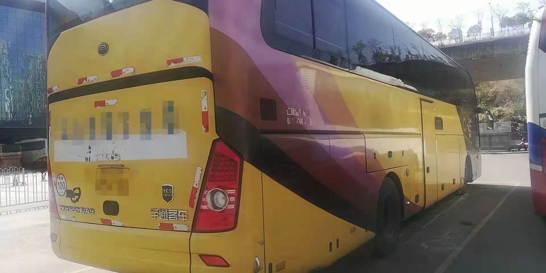 Used Yutong Buses ZK6122 47 VIP Seats With Toilet Double Doors Weichai Engine 247kw
