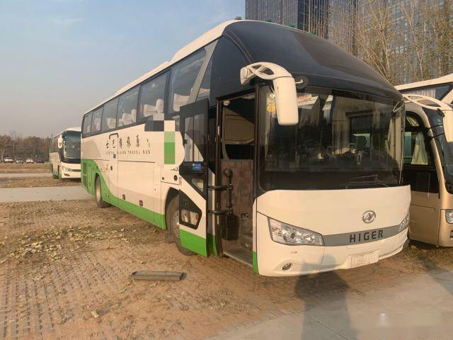 Used Higer Bus For Used Coach Bus 50 Seats KLQ6122 WP Rear Engine