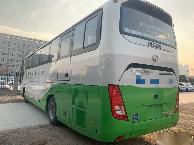Used Higer Bus For Used Coach Bus 50 Seats KLQ6122 WP Rear Engine