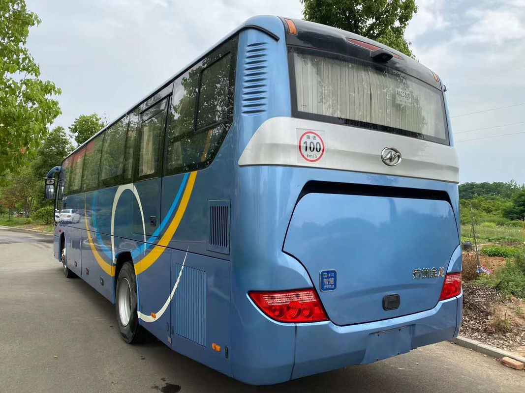 Current New Arrival Used Higer KLQ6115 Coach Bus 51 Seats Diesel Engine Used Bus  Half Yuchai Run Good