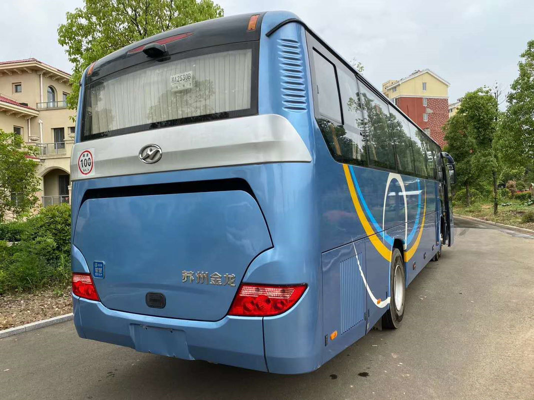 Current New Arrival Used Higer KLQ6115 Coach Bus 51 Seats Diesel Engine Used Bus  Half Yuchai Run Good