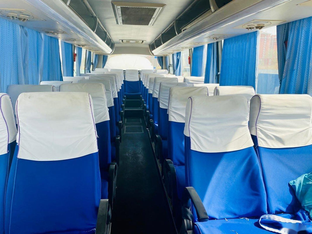 Used Higer Bus KLQ6119 51 Seats Used Coach Bus Left Hand Drive Single Door Used Passenger Bus